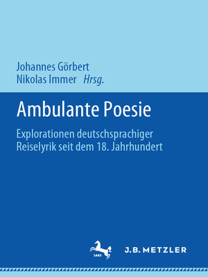 cover image of Ambulante Poesie